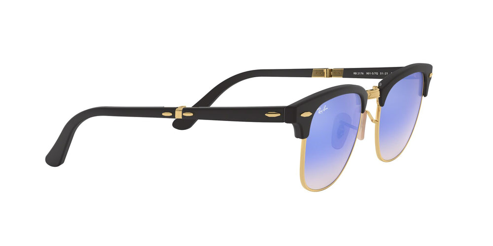 
                  
                    Lente RayBan Solar Negro  crystal color azul desvanecido  0RB2176
                  
                