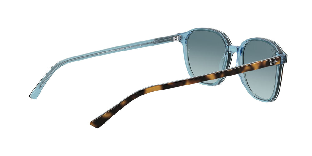 
                  
                    RayBan Solar Havana  mica de cristal en color degradado azul 0RB2193
                  
                